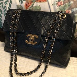 Vintage Chanel Maxi Flap Bag